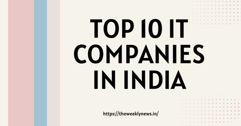 Top 10 IT Companies in India