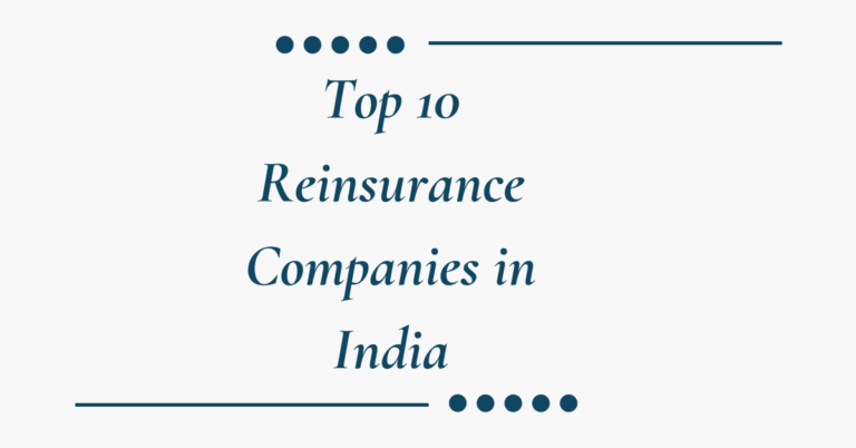 Top 10 Reinsurance Companies in India