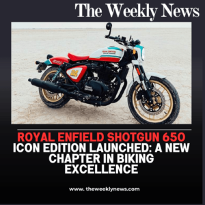 Royal Enfield Shotgun 650 Icon Edition Launched: A New Standard in Premium Mid-Weight Motorcycling