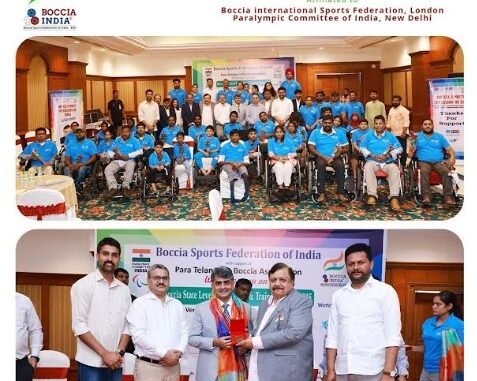 Boccia Sports Federation of India Hosts Boccia State Level Awareness & Training Camp 2025 in Hyderabad Boccia Sports Federation of India Hosts Boccia State Level Awareness & Training Camp 2025 in Hyderabad