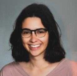 megan smiling brightly