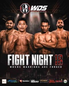 Warriors Dream Series gears up for Fight Night 18 in Mumbai on August 28 and 29-100kb