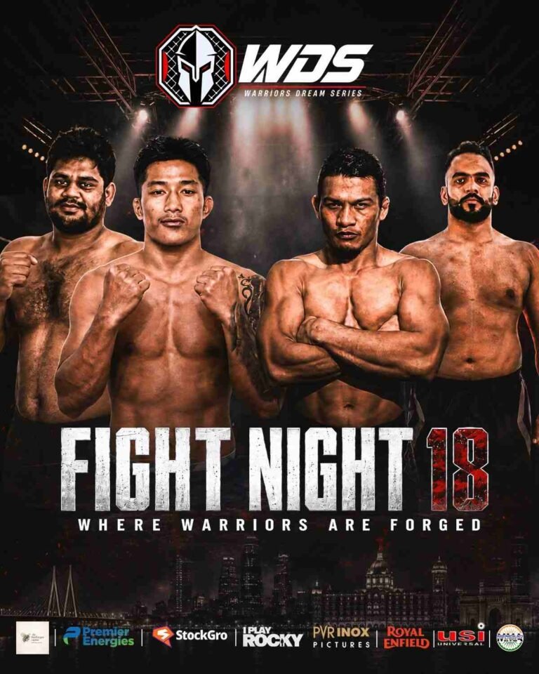 Warriors Dream Series gears up for Fight Night 18 in Mumbai on August 28 and 29-100kb